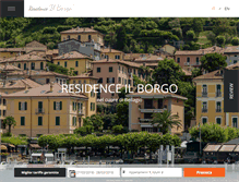 Tablet Screenshot of borgoresidence.it